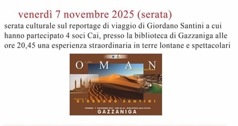 Eventi novembre